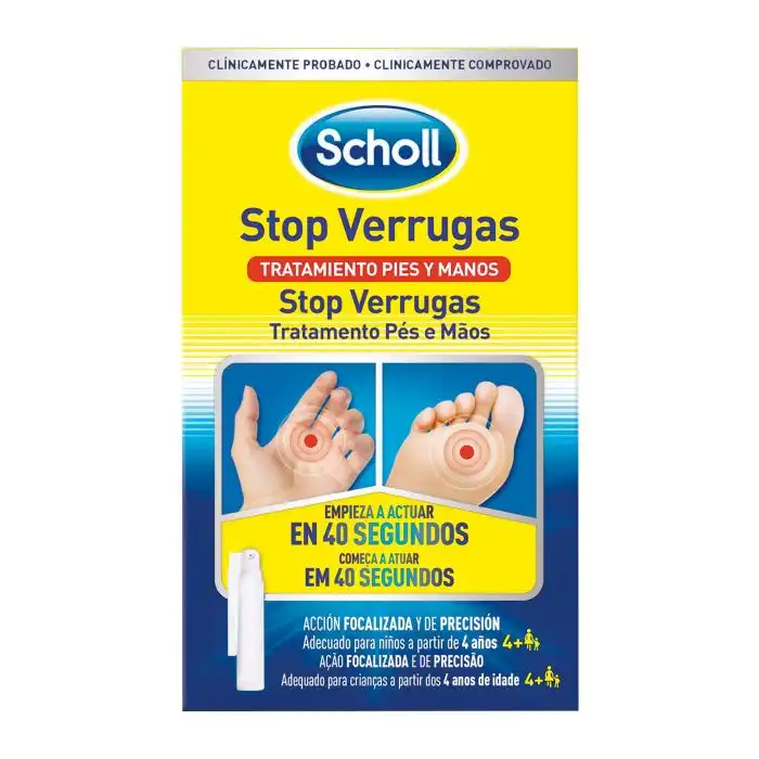Lápiz Tratamiento Verrugas Pies y Manos 75 ml - Dr Scholl - Comparador de precios