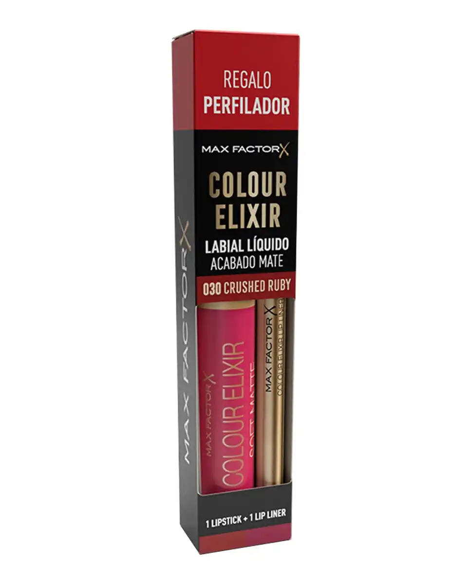 Max Factor - Pack Labial Líquido Colour Elixir Soft Matte + Lip Liner - Max Factor - Comparador de precios