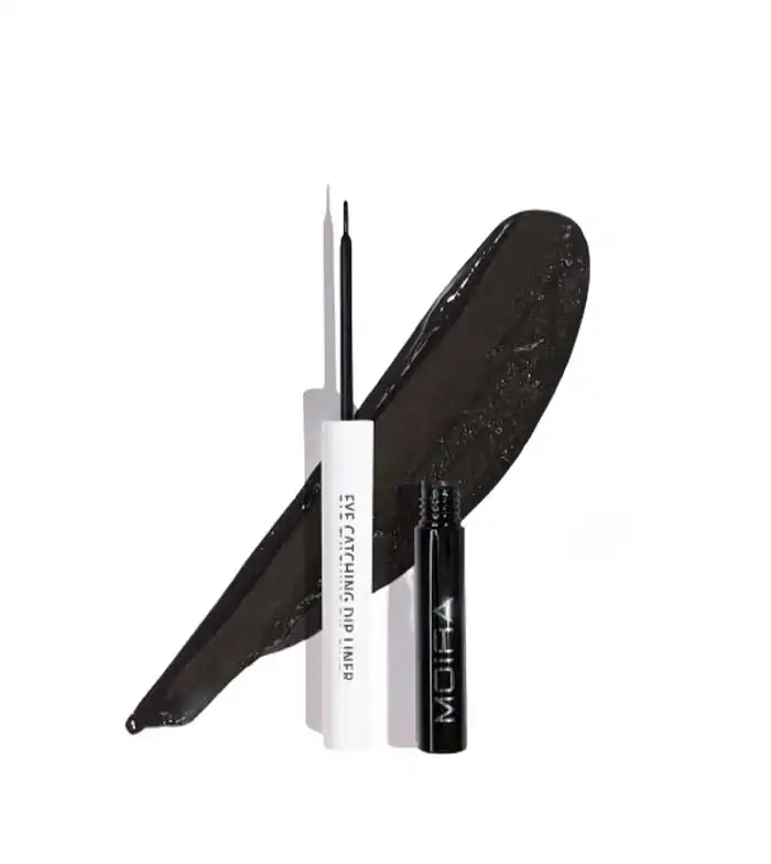Moira - Delineador de ojos waterproof Eye catching Dip Liner - 01: Black - Moira - Comparador de precios