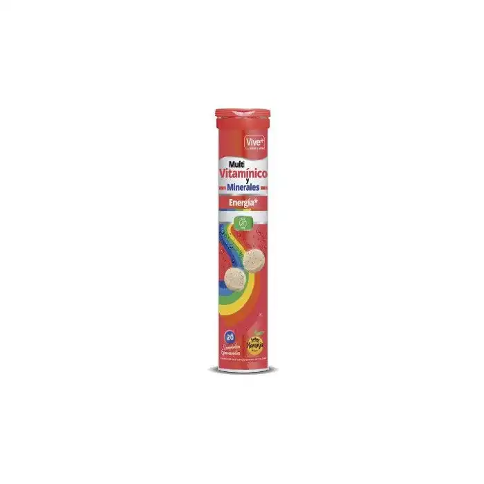 Multivitamínico y Minerales Efervescentes - Vive + - Comparador de precios