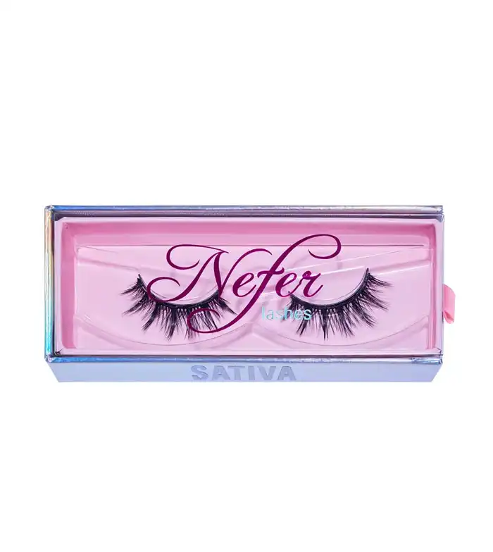 Nefer Lashes - Pestañas postizas magnéticas - Sativa - Nefer Lashes - Comparador de precios