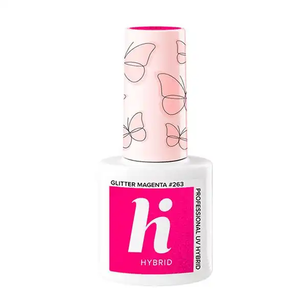 Professional Uv Hybrid Butterflies 263 Glitter Magenta - Hi Hybrid - Comparador de precios