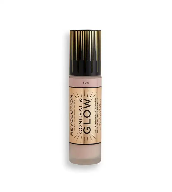 Revolution - Base de maquillaje Conceal & Glow - F0.5 - Makeup Revolution - Comparador de precios