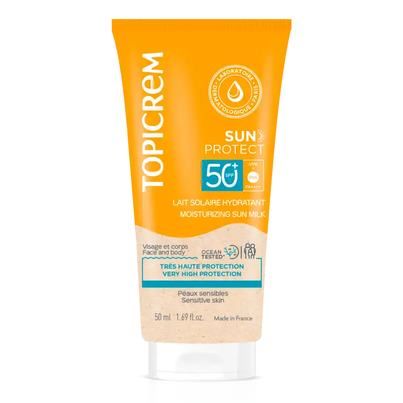 Sun Protect Leche Solar Hidratante Spf50+ 50 Ml - TOPICREM - Comparador de precios