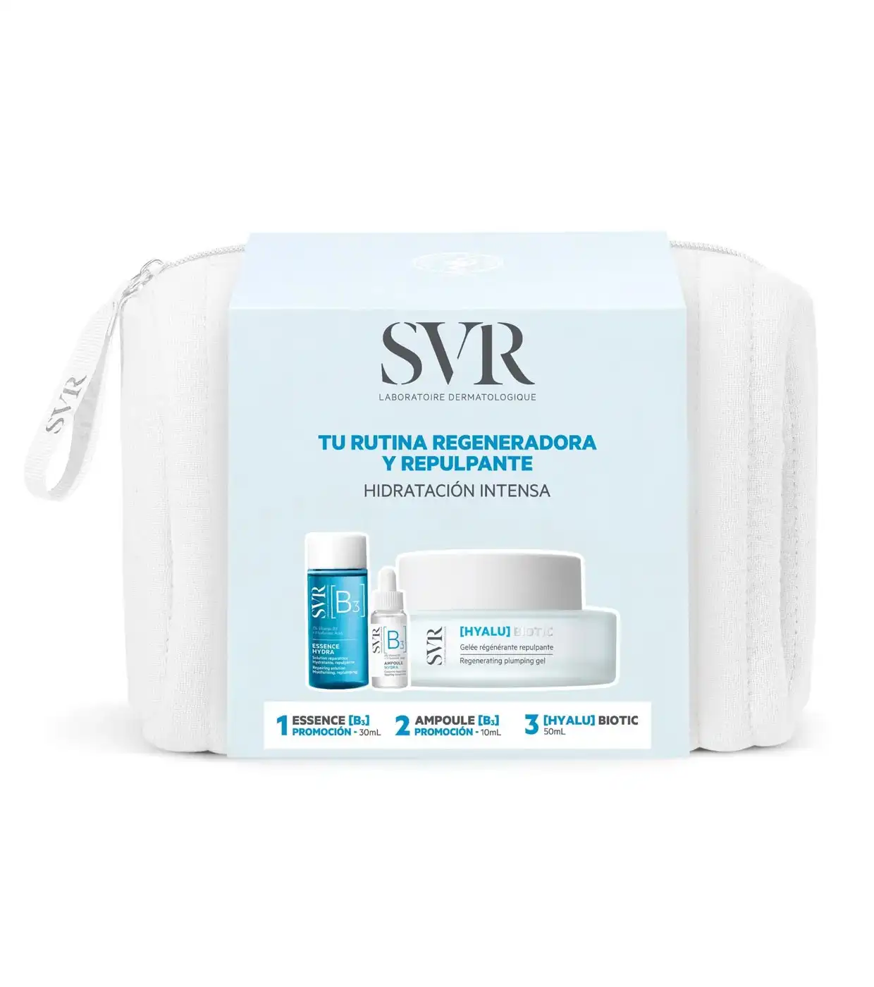 SVR - *Biotic* - Neceser Gel facial HyaluBiotic 50ml + Ampolla B 10ml & Essence B 30ml de regalo - Svr - Comparador de precios