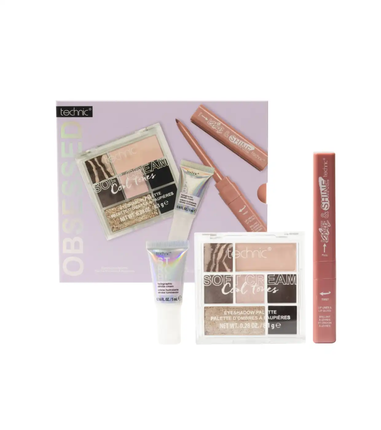 Technic Cosmetics - Set de maquillaje Obsessed - Technic Cosmetics - Comparador de precios