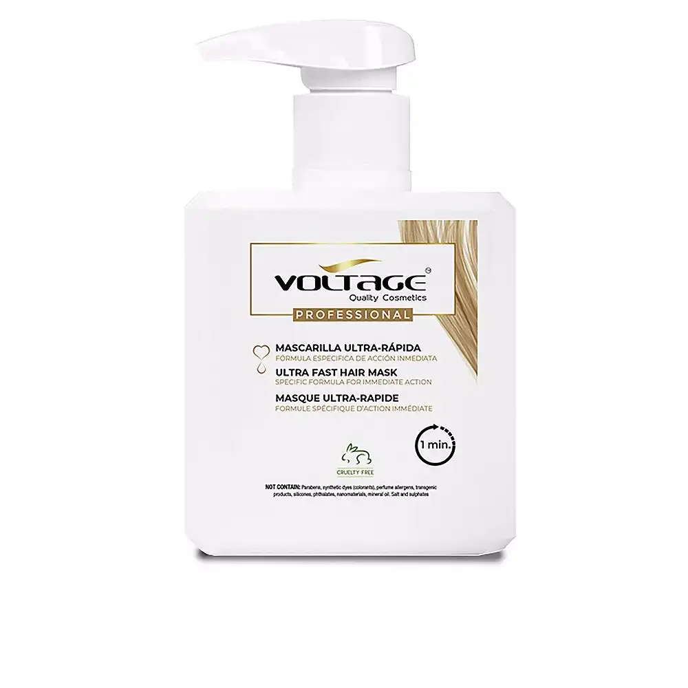 ULTRA-RÁPIDA mascarilla 1 minuto 500 ml - Voltage Cosmetics - Comparador de precios