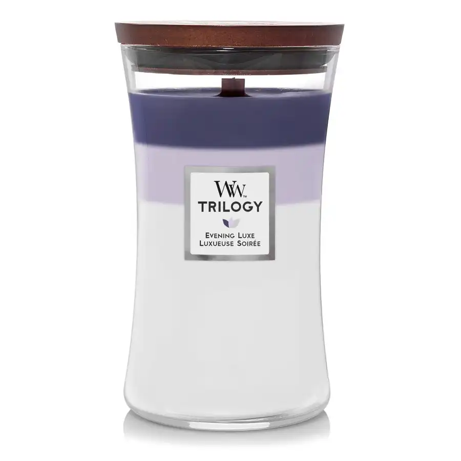 WoodWick - Trilogy Hourglass Noche Grande Luxe Velas 609 g unisex - WoodWick - Comparador de precios