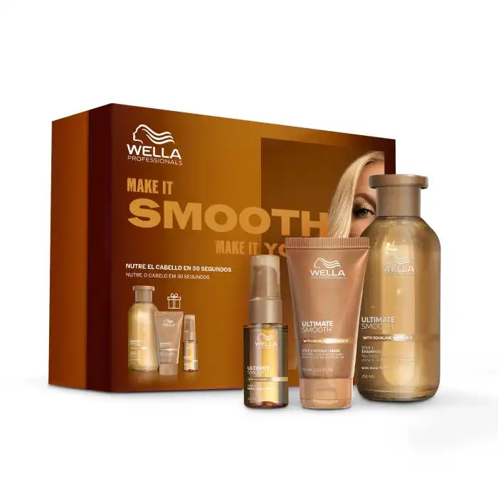 ¡47% DTO! Pack Ultimate Smooth Nutrición y Antiencrespamiento 250 ml - Wella Professionals - Comparador de precios