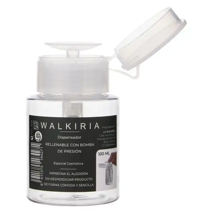 ¡50% DTO! Bote Rellenable Con Dosificador 100 ml - La Walkiria - Comparador de precios