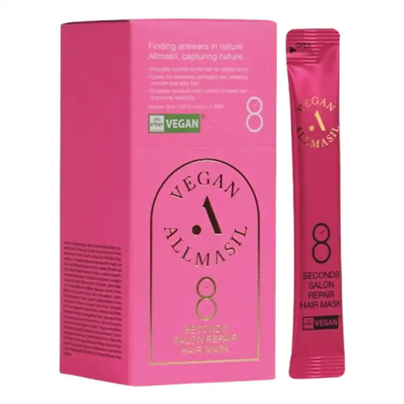 8 Seconds Salon Repair Hair Mask Stick Pouch - 20 x 8 ml - All Masil - All Masil - Comparador de precios