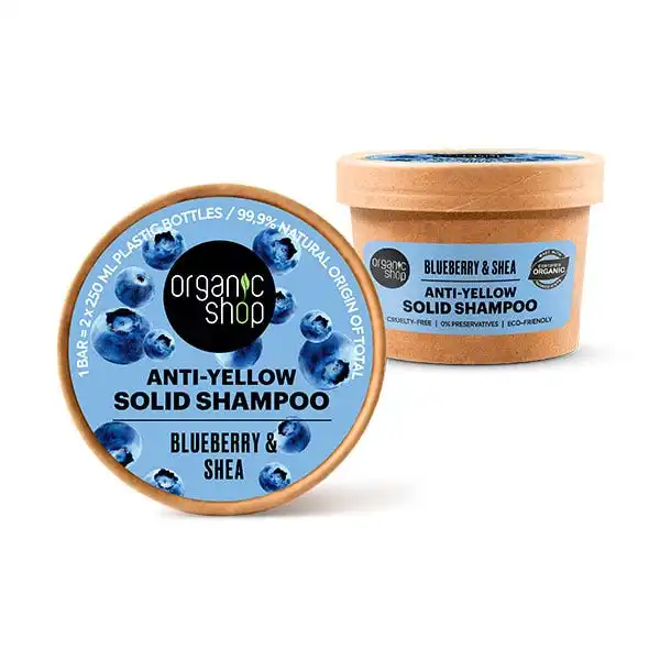 Anti-Yellow Solid Shampo - Organic Shop - Comparador de precios