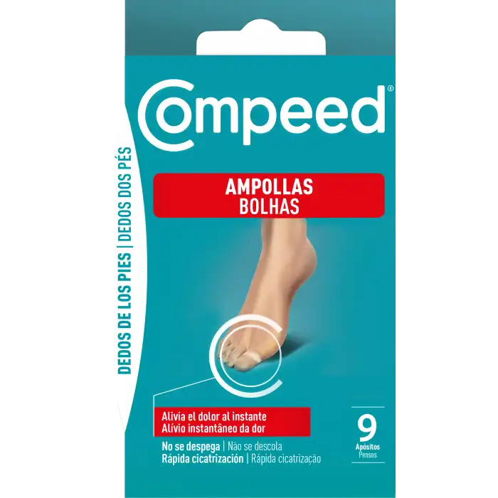 Apósitos Ampollas Dedos de los Pies - Compeed - Comparador de precios