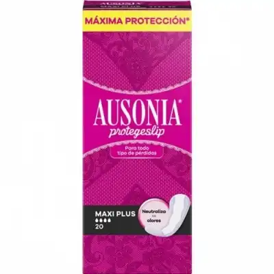 Ausonia Protege Slips Ausonia Maxiplus , 20 un - AUSONIA - Comparador de precios