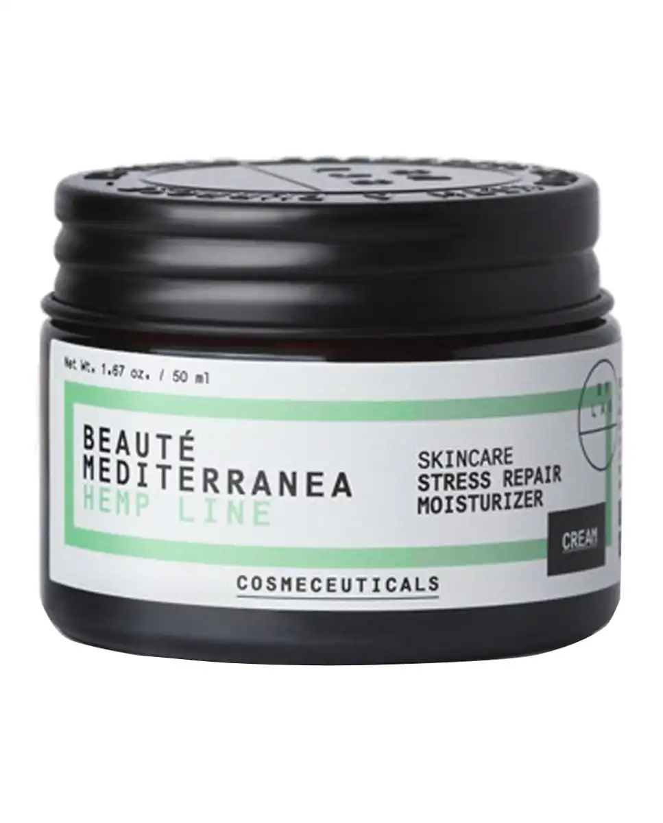 Beauté Mediterranea - Crema Hidratante Facial Con Aceite De Aguacate Y Niacinamida Stress Repair Vegana 95% De Ingredientes Naturales 50 Ml - Beauté Mediterranea - Comparador de precios