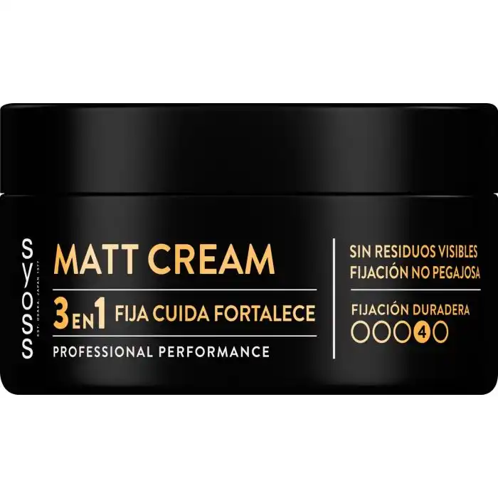 Cera de Peinado Matt Fiber 100 ml - Syoss - Comparador de precios