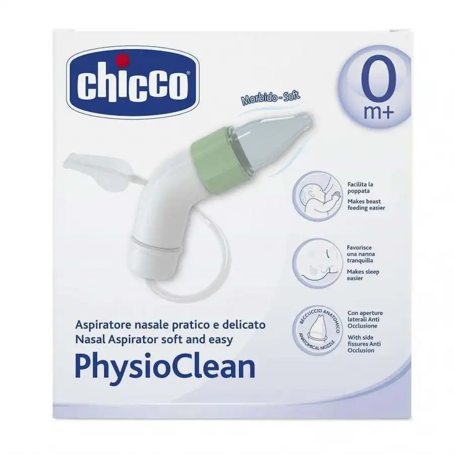 Chicco - Aspirador Nasal Physio Clean Goteo nasal y senos paranasales 1 pieces unisex - Chicco - Comparador de precios