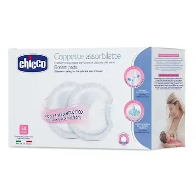 Chicco Chicco Discos Absorbentes Antibacterianos , 60 un - Chicco - Comparador de precios