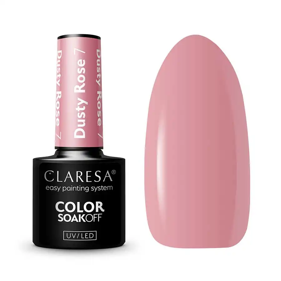 Claresa - *Dusty Rose* - Esmalte semipermanente Soak off - 07 - Claresa - Comparador de precios