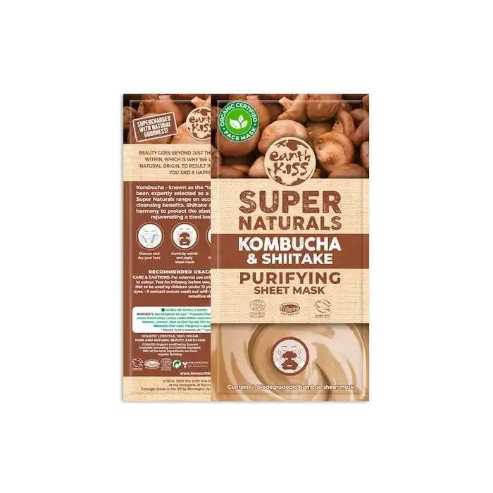 Earth Kiss Mascarilla Limpiadora Kombucha - Shiitake 10 gr - Earth Kiss - Comparador de precios