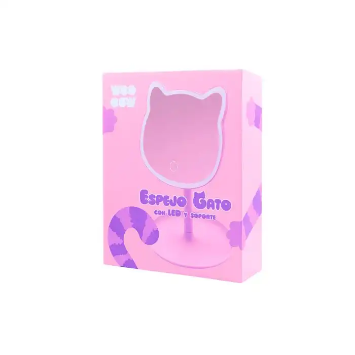 Espejo Gato Con Led y Soporte - Woo oow - Comparador de precios