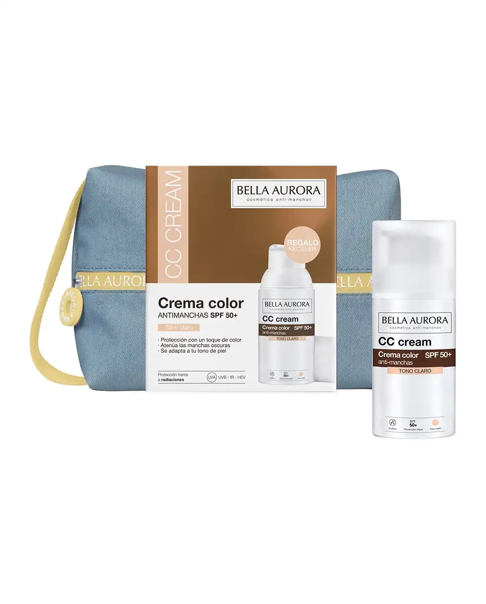 Estuche Regalo Solar Cc Cream Tono Claro Bella Aurora - Bella Aurora - Comparador de precios