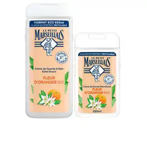 FLOR DE AZAHAR ESTUCHE Gel de baño - LE PETIT MARSEILLAIS - Comparador de precios