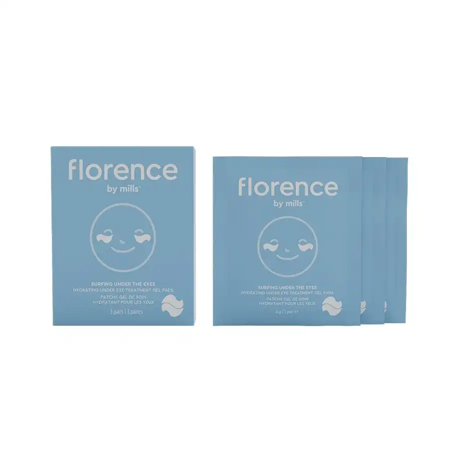 Florence By Mills - Under The Eyes Hydrating Gel Pads Mascarillas de Ojos y Parches 6 pieces unisex - Florence by Mills - Comparador de precios