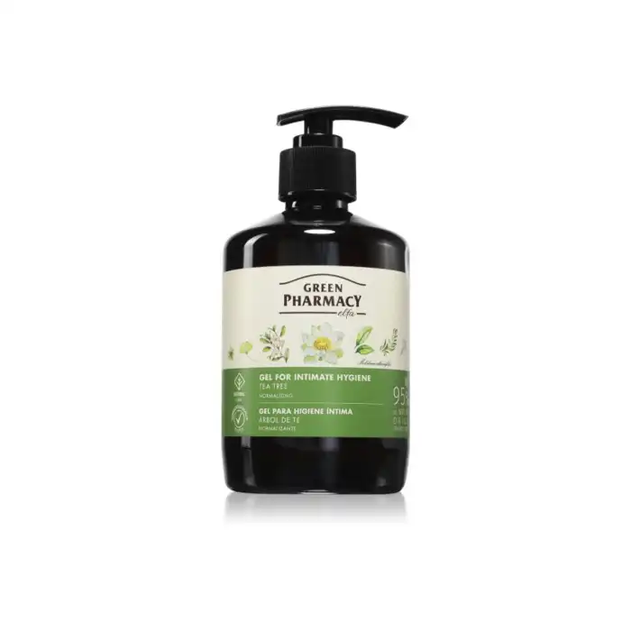 Gel Íntimo Árbol de Té 370 ml  Green Pharmacy - Green Pharmacy - Comparador de precios