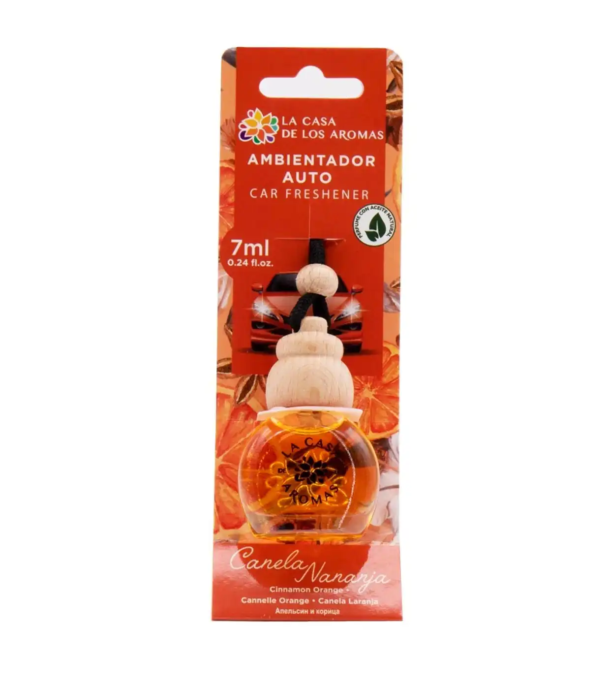 La Casa de los Aromas - Ambientador para coche - Canela Naranja - La Casa de los Aromas - Comparador de precios