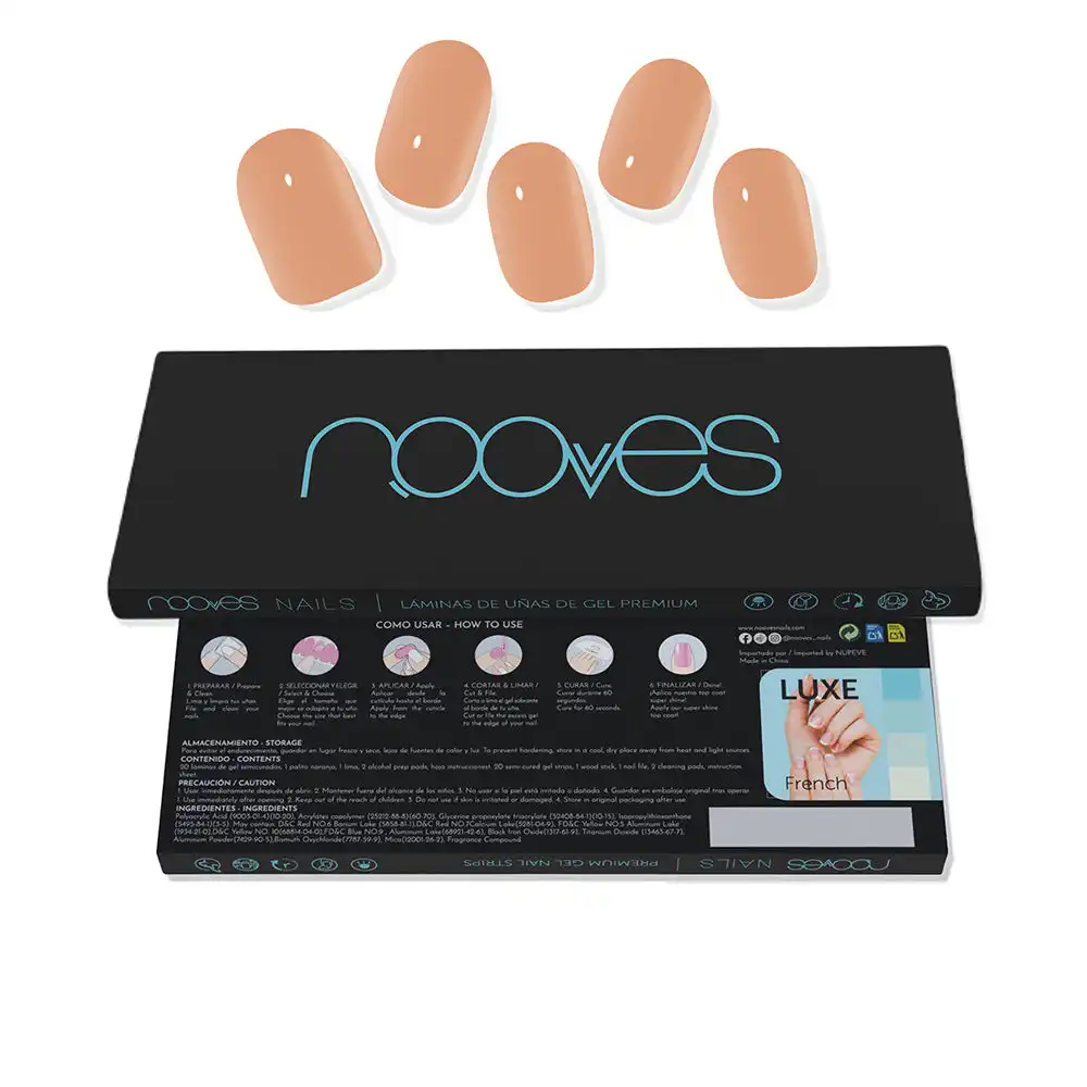 Láminas De Uñas De Gel premium luxe #cru au soleil - Nooves - Comparador de precios