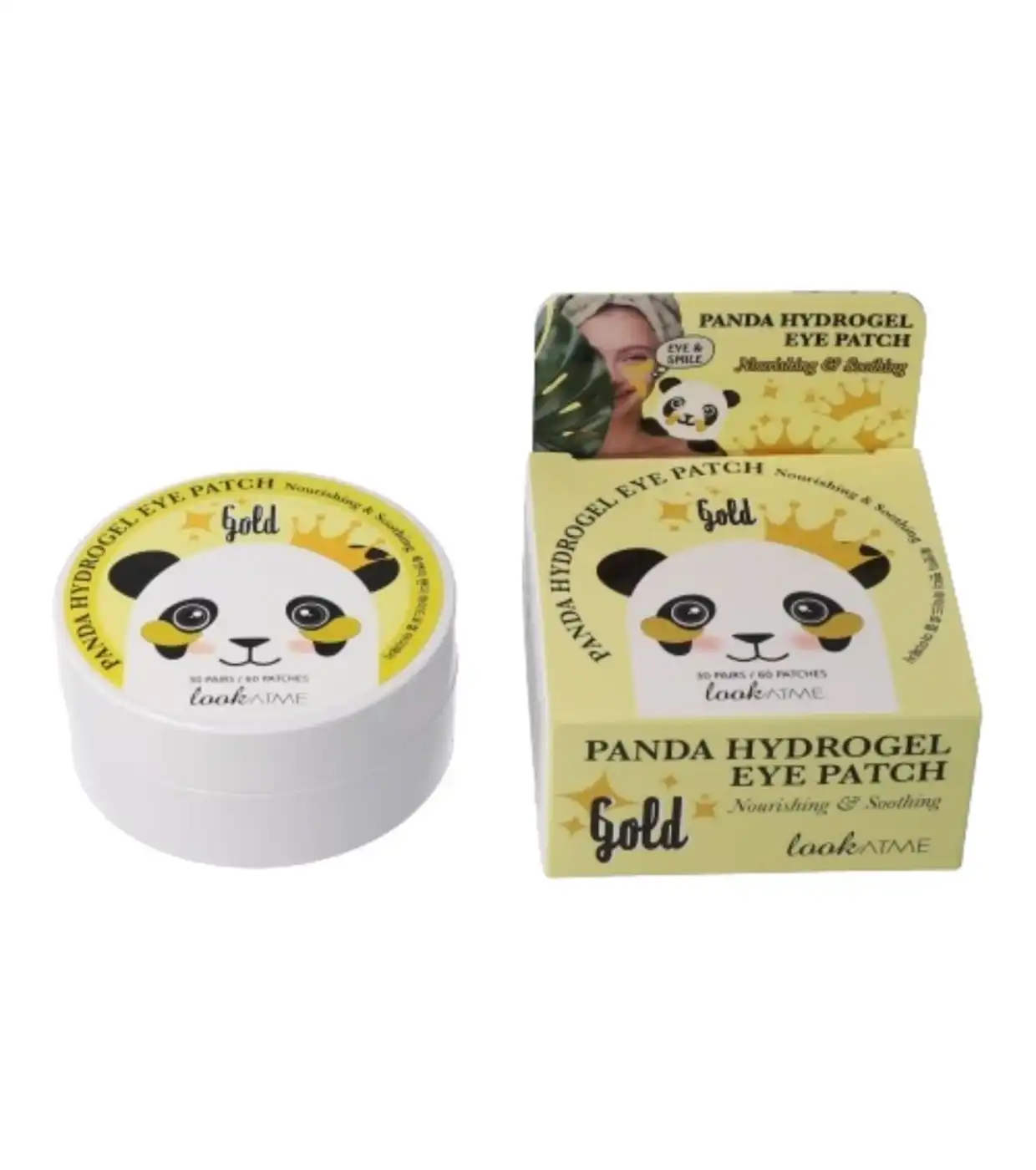 Look At Me - Parches de hidrogel para el contorno de ojos Panda - Gold - Look At Me - Comparador de precios
