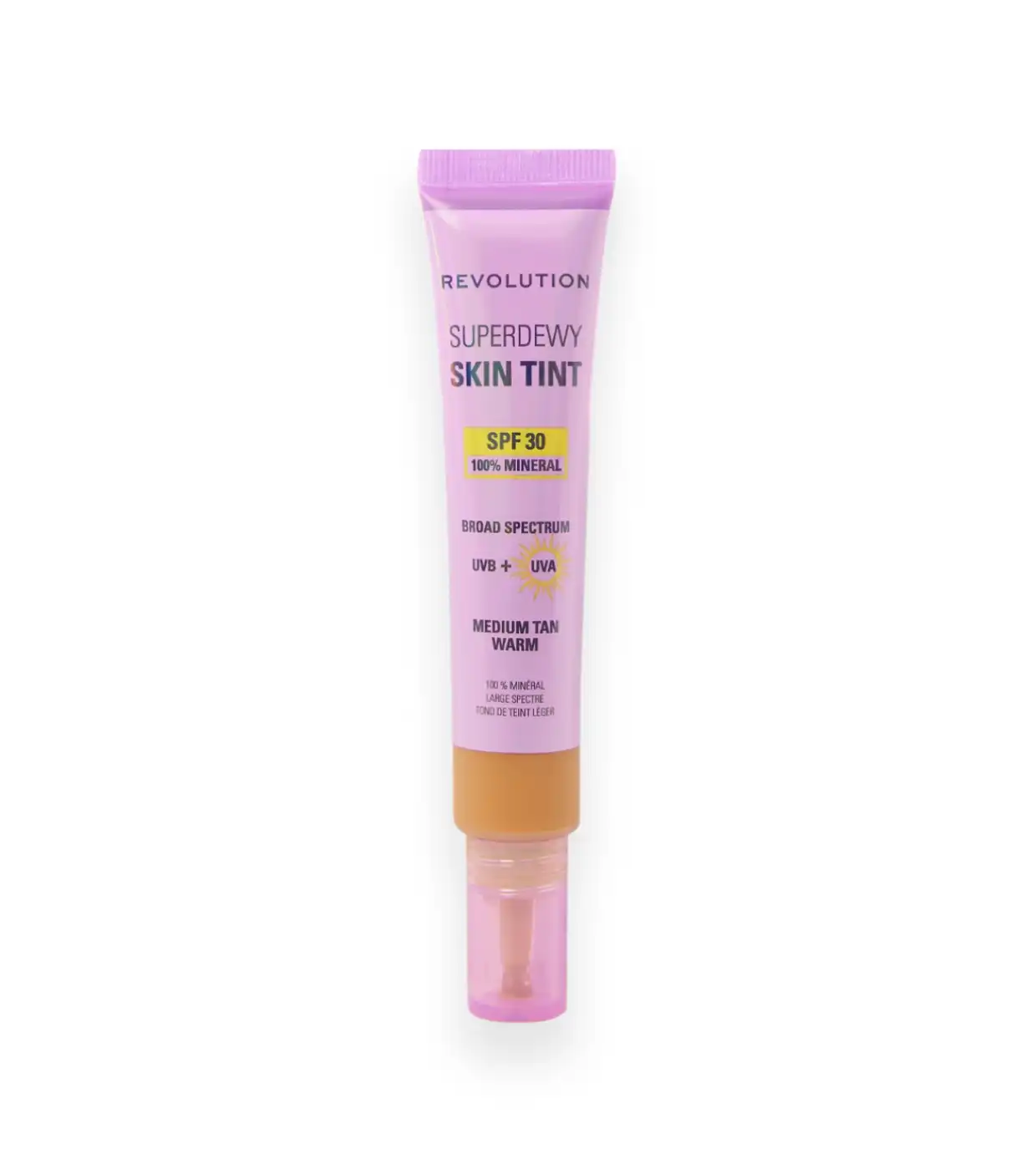 Makeup Revolution - Base de maquillaje Superdewy Skin Tint SPF30 - Medium Tan Warm - Makeup Revolution - Comparador de precios