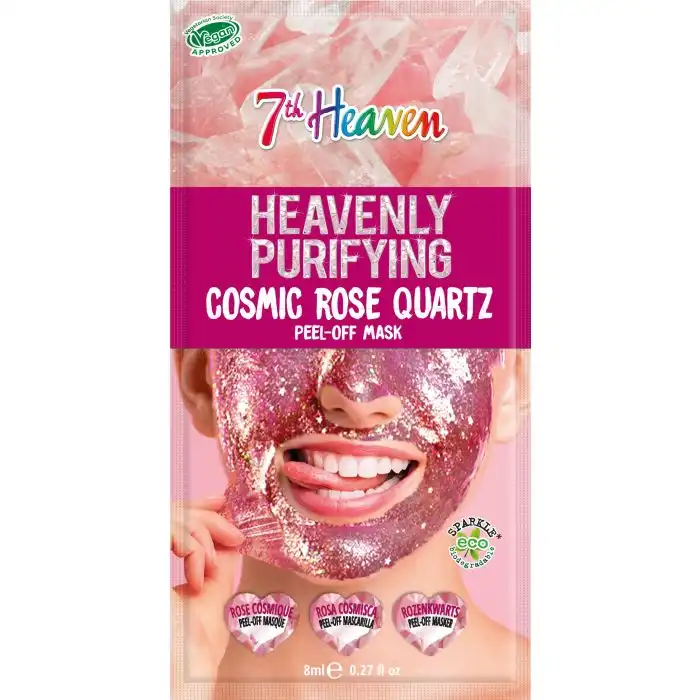 Mascarilla Peel-Off Purificante Cosmic Rose Quartz 8 ml - 7th Heaven - Comparador de precios