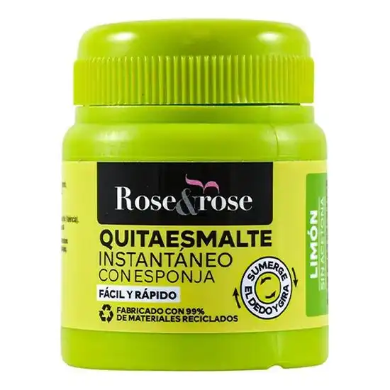 Limón 1 und Quitaesmalte Instantáneo con Esponja - ROSE & ROSE - Comparador de precios
