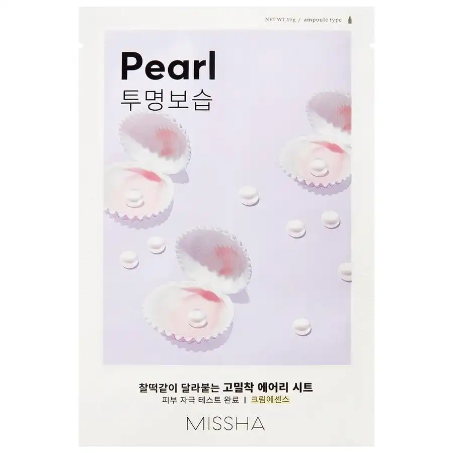 Missha - Airy Fit Sheet Mask Pearl Mascarillas hidratantes 19 g unisex - Missha - Comparador de precios