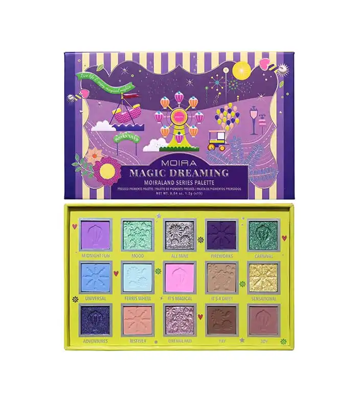 Moira - *Moiraland Series* - Paleta de pigmentos prensados Magic Dreaming - Moira - Comparador de precios