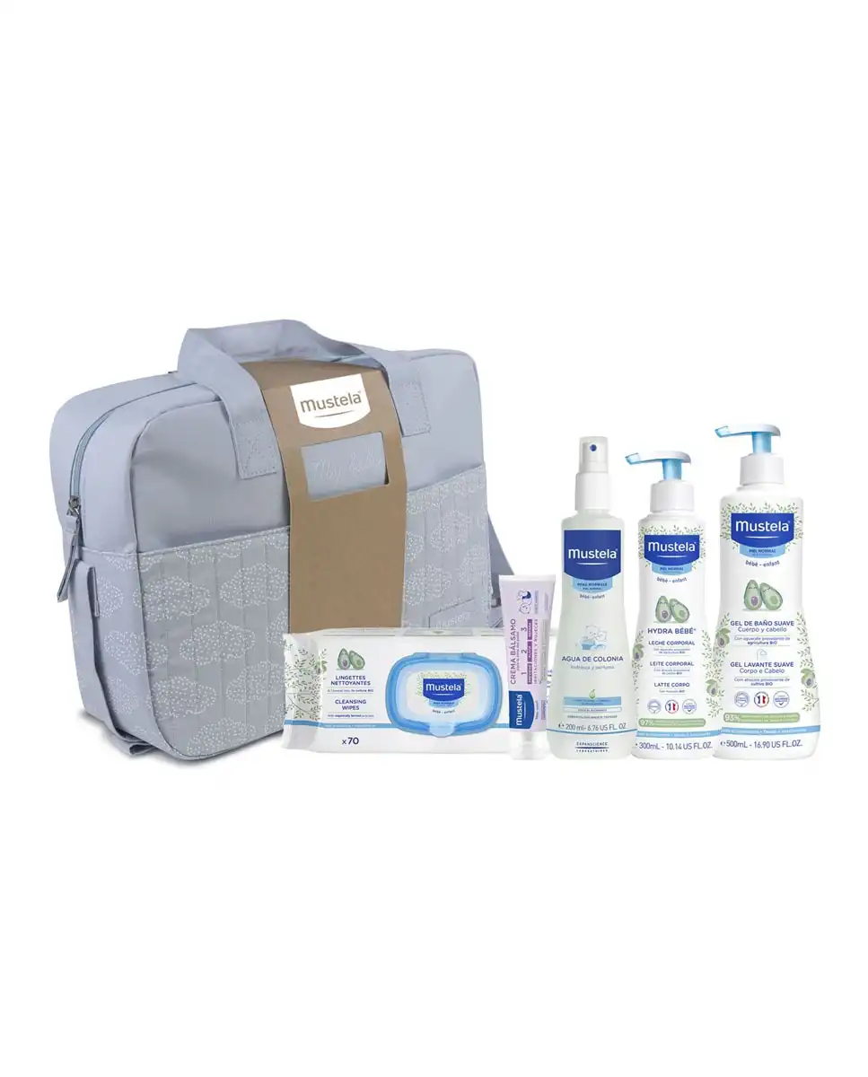 Mustela - Bolsa Paseo Gris - Mustela - Comparador de precios