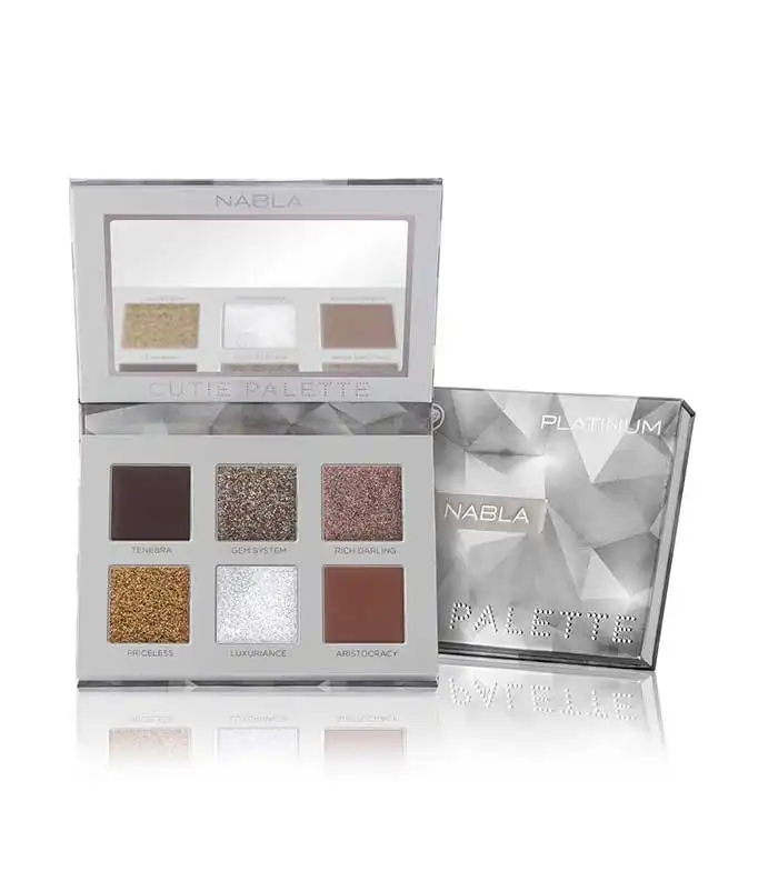 Nabla - *Cutie Collection* - Paleta de sombras de ojos Cutie Palette - Platinum - Nabla - Comparador de precios
