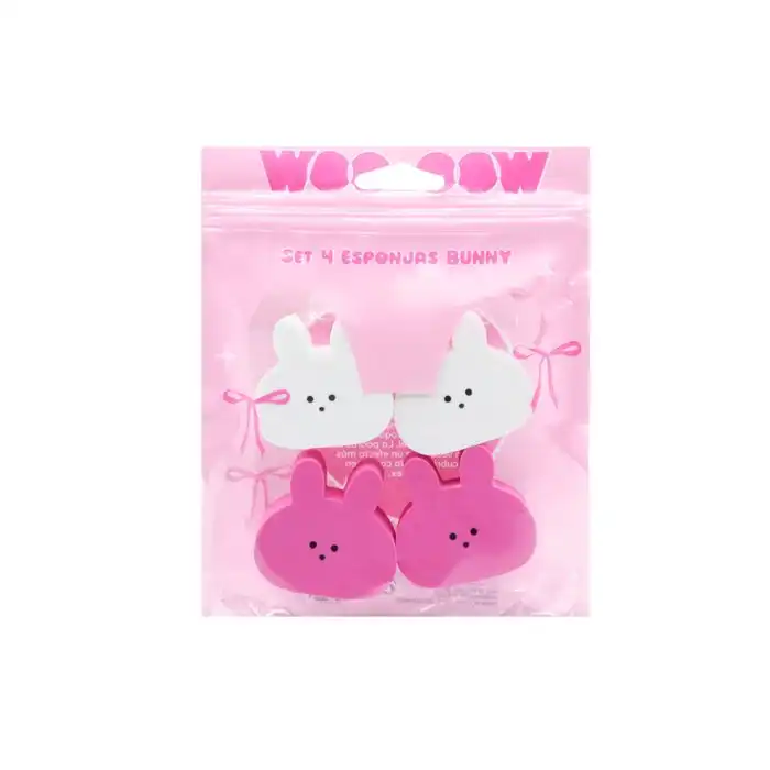 Set 4 Esponjas de Maquillaje Bunny - Woo oow - Comparador de precios