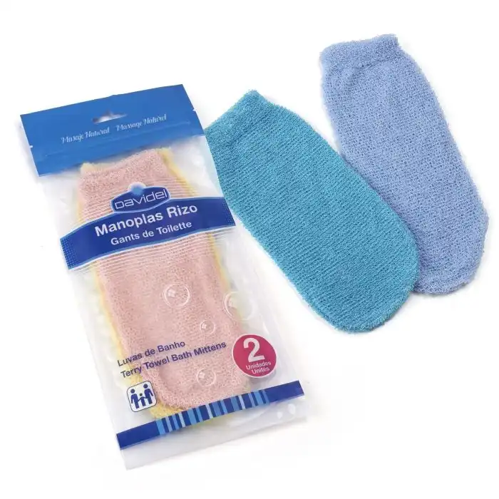 Set de Manoplas de Baño Rizo  Davidel - Davidel - Comparador de precios