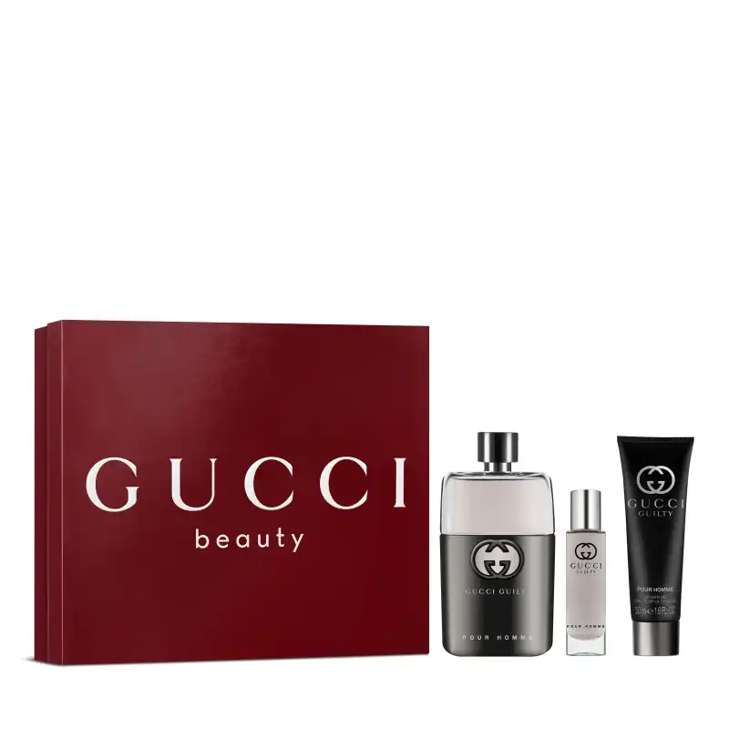 Set Gucci Guilty Pour Homme Eau De Toilette 90 Ml + Shower Gel - Gucci - Comparador de precios