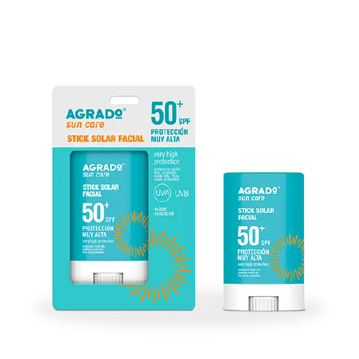 Stick Solar Facial SPF 50+ 20 ml - Agrado - Comparador de precios