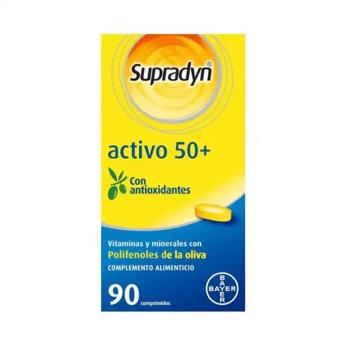 Supradyn Activo 50+ Comprimidos - Bayer - Comparador de precios