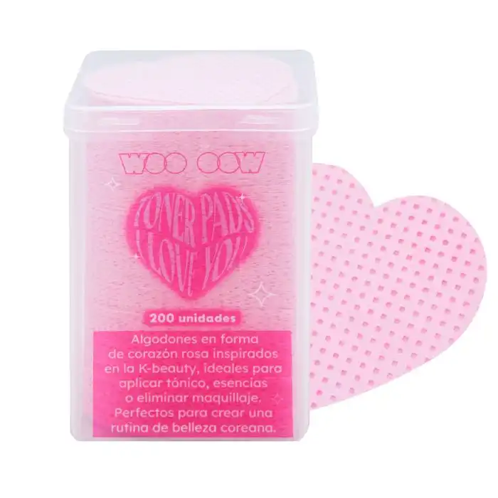Toner Pads I Love You Algodones Desmaquillantes - Woo oow - Comparador de precios