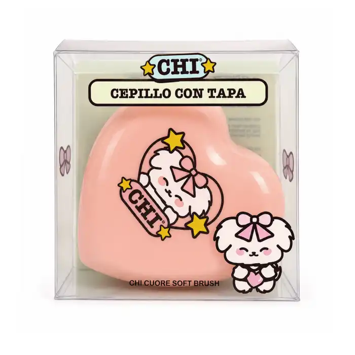 Cuore Brush Cepillo Desenredante con Tapa 45 gr - CHI - Comparador de precios