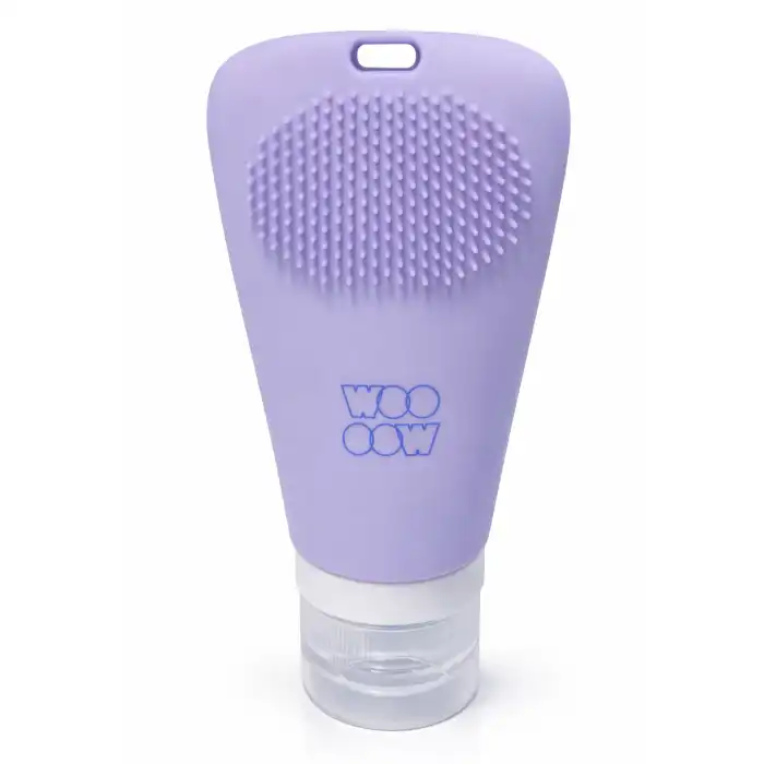 ¡50% DTO! Bote de Viaje 2 en 1 con Limpiador y Ventosa 90 ml - Woo oow - Comparador de precios