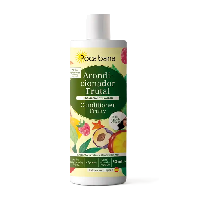 Acondicionador Frutal 750 ml  Poca bana - Poca bana - Comparador de precios