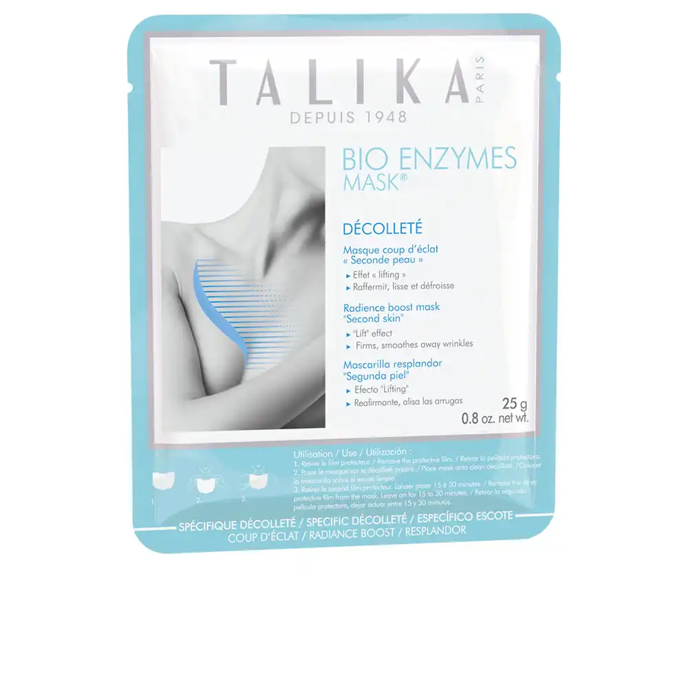 Bio Enzymes neckline mask 25 gr - Talika - Comparador de precios