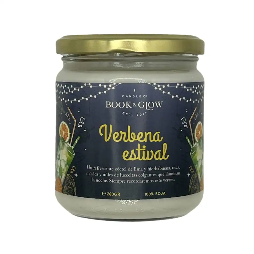Book and Glow - *Perfect Moments* - Vela de soja - Verbena estival - Book and Glow - Comparador de precios
